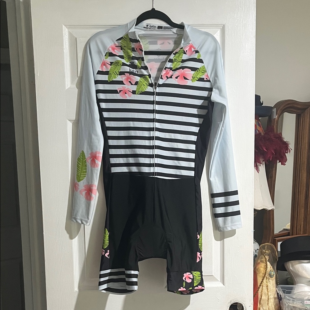 Lafitt ladies cycling skin suit 2X